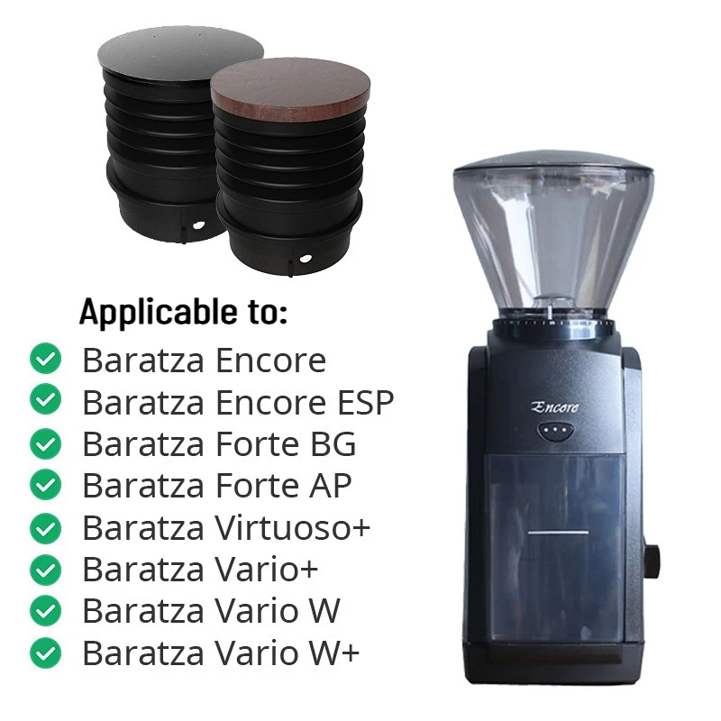 Bean Hopper Lid - Funil de mangueira única, fole de