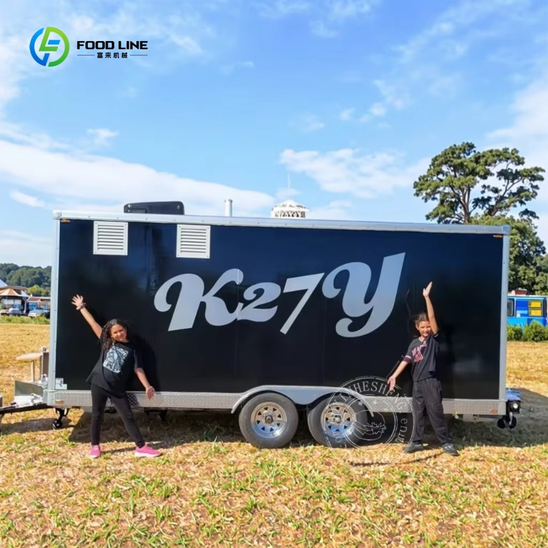 Coffee Van Equipment - Novo móvel reboque de café carrinhos