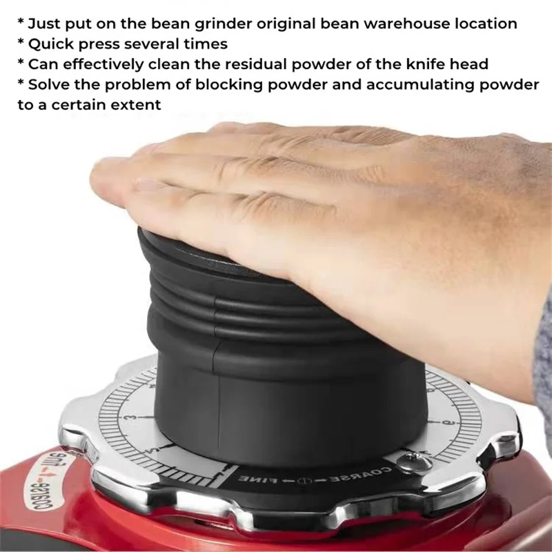 Bean Hopper Lid - Funil de Dose Única de Silicone