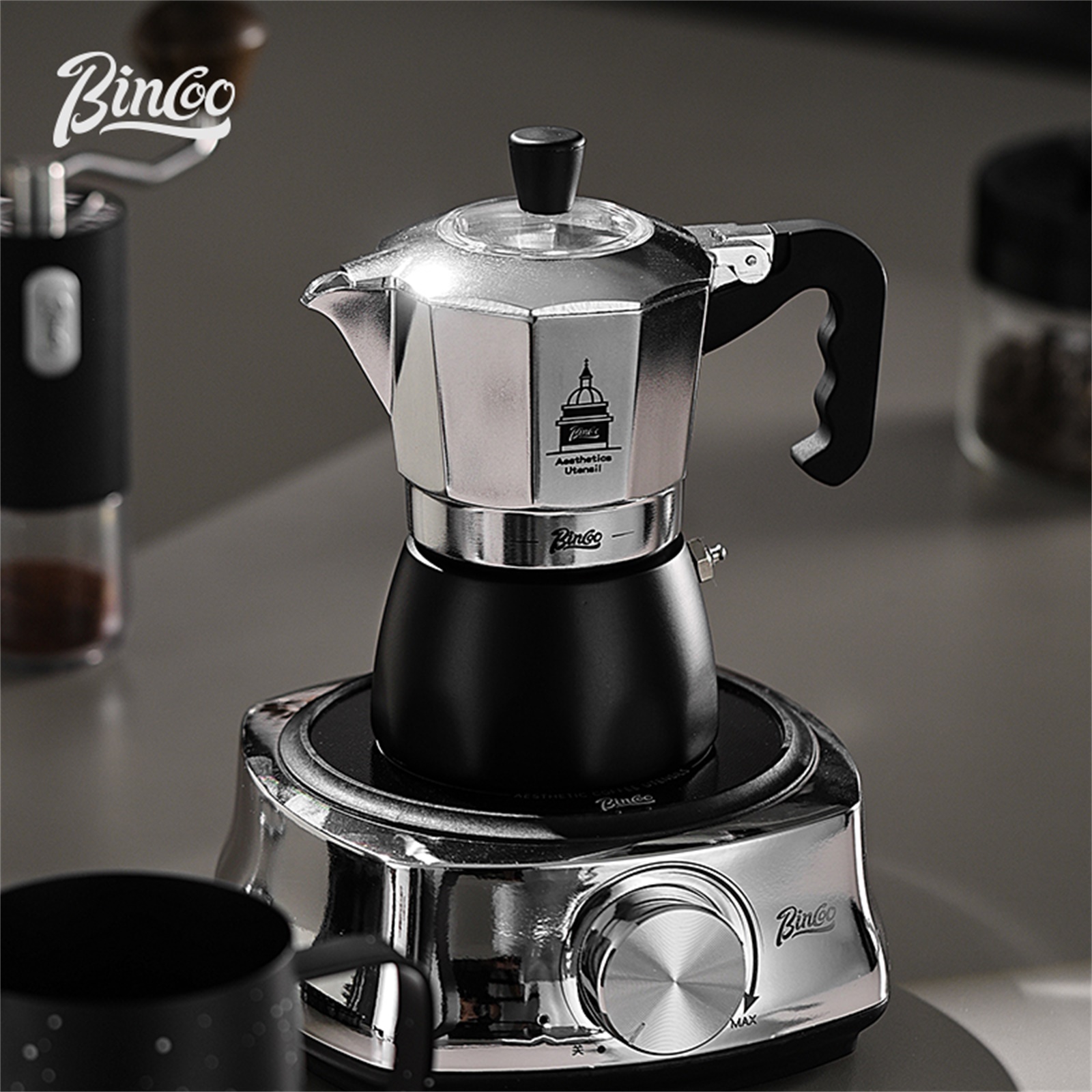 BINCOO Pote Moka de Válvula Du - Coffee Equipment For Home avaliação e preço