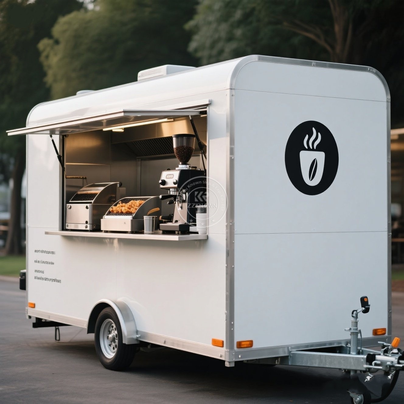 Grande van de café personaliza - Coffee Van Equipment avaliação e preço