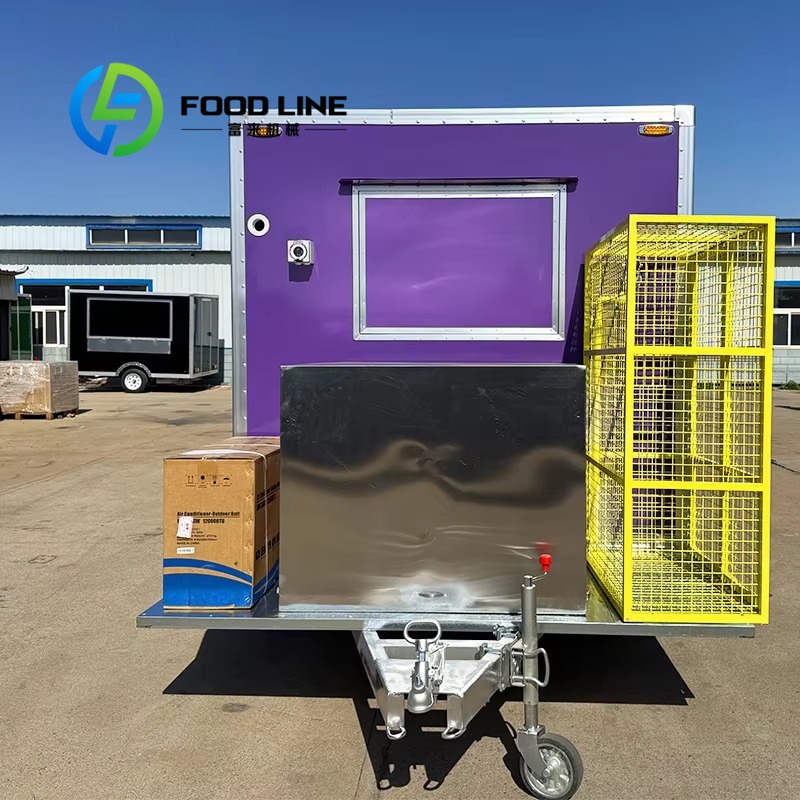 Carrinho de Comida Móvel Perso - Coffee Van Equipment avaliação e preço