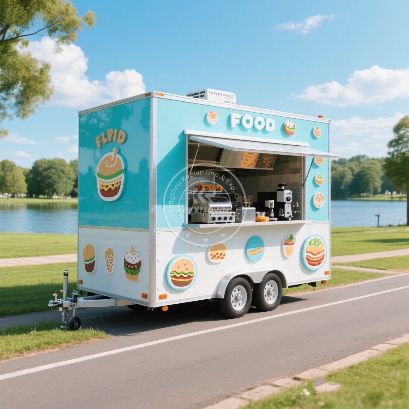 Caminhão de reboque de comida  - Coffee Van Equipment avaliação e preço