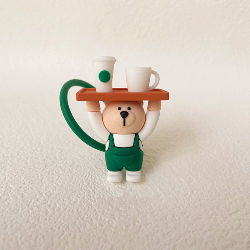 1pc bonito silicone palha cobr - Bean Hopper Lid avaliação e preço