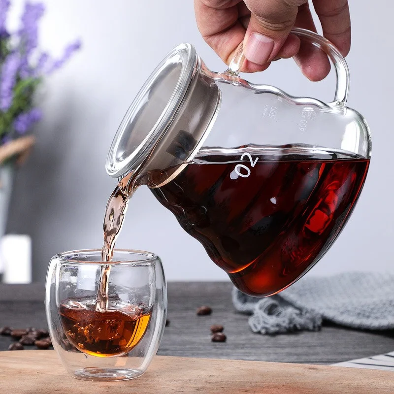 Jarra de café com tampas, chal - Coffee Equipment For Home avaliação e preço