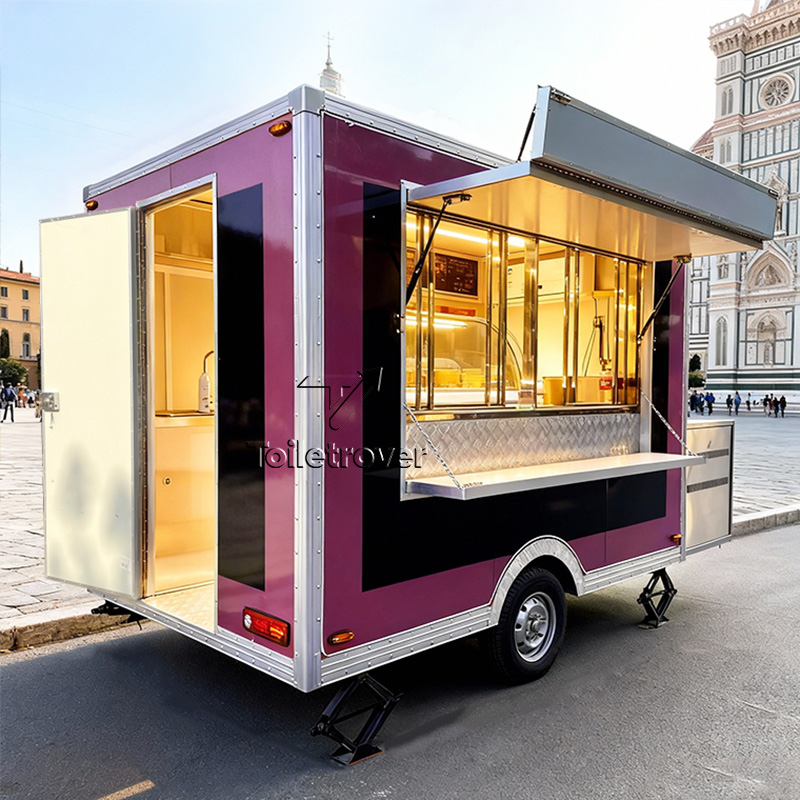 Trailer de Comida Móvel para E - Coffee Equipment China avaliação e preço